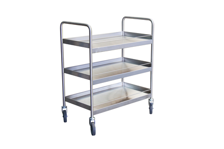 Servante 300 kg inox 304 L 3 plateaux 835x435 mm FIMM - 880000634