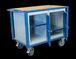 Servante 500 kg 2 plateaux 1060x680 mm 2 blocs porte FIMM - 880002994
