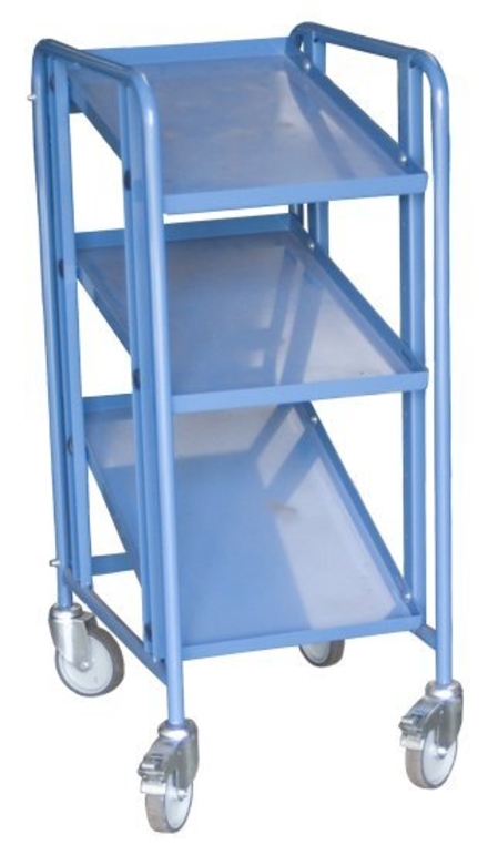 Servante plateau inclinable 3 plateaux tôle 400 x 600 mm FIMM - 880006435