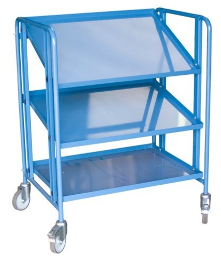 Servante plateau inclinable 3 plateaux tôle 800 x 600 mm FIMM - 880006437