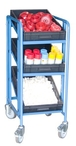 Servante plateau inclinable 3 plateaux tôle+bacs 400x600mm FIMM - 880006501