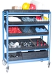 Servante plateau inclinable 5 plateaux tôle + 15 bacs FIMM - 880006503