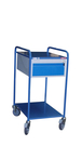 Servante 250 kg 2 plateaux 635x470 mm tôle 1 tiroir FIMM - 880008445