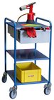 Servante 250 kg 3 plateaux 635x470 mm tôle 1 tiroir FIMM - 880008446
