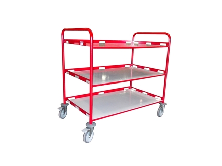 Desserte 200 kg 3 plateaux 1000x600 mm tôle FIMM - 880008992