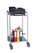 Desserte 250 kg 2 plateaux 635x470 mm tôle FIMM - 880009542