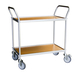 Servante 150 kg 2 plateaux 780x420 mm mélaminé FIMM - 880009544