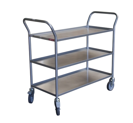 Desserte 200 kg 3 plateaux 935x435 mm tôle FIMM - 880009547