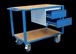 Servante 500 kg 2 plateaux 1060x680 mm médium 2 tiroirs FIMM - 880009548