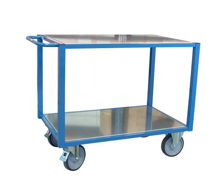Servante 500 kg 2 plateaux tôle 1060x680 mm FIMM - 880010419