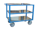 Servante 500 kg 3 plateaux tôle 1060x680 mm FIMM - 880010420