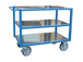 Servante 500 kg 3 plateaux tôle 1300x800 mm FIMM - 880010422