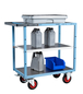 Servante mécano-soudée 3 plateaux 850x500 mm 400 kg - FIMM - 880701332