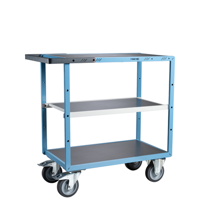 Servante mécano-soudée 3 plateaux 850x500 mm 400 kg - FIMM - 880701342