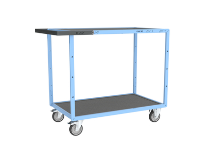 Servante mécano-soudée 2 plateaux 850x500 mm 250 kg - FIMM - 880701421