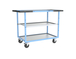 Servante mécano-soudée avec 3 plateaux 850x500 mm 250 kg - FIMM - 880701712