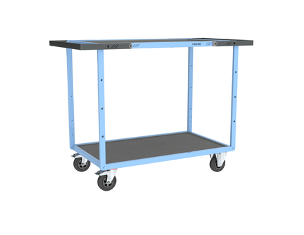 Servante mécano-soudée 2 plateaux 850x500 mm 250 kg - FIMM - 880701811