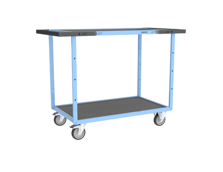 Servante mécano-soudée 2 plateaux 850x500 mm 250 kg - FIMM - 880701821