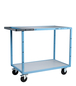 Servante mécano-soudée 2 plateaux mélaminé roues CC 250 kg - FIMM - 880702111