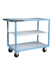 Servante mécano-soudée 3 plateaux mélaminé roues CC 250 kg - FIMM - 880702112