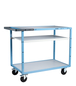 Servante mécano-soudée 3 plateaux mélaminé roues CC 250 kg - FIMM - 880702112