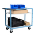 Servante mécano-soudée 3 plateaux mélaminé roues CC 250 kg - FIMM - 880702112