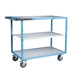 Servante mécano-soudée 3 plateaux mélaminé roues TPE 250 kg - FIMM - 880702122