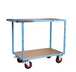 Servante mécano-soudée 2 plateaux médium roues CC 400 kg - FIMM - 880702231