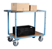 Servante mécano-soudée 2 plateaux médium roues TPE 400 kg - FIMM - 880702241