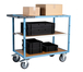 Servante mécano-soudée 3 plateaux 1000x600 mm 400 kg - FIMM - 880702242