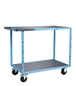 Servante mécano-soudée 2 plateaux tôle galva roues CC 250 kg - FIMM - 880702311