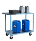 Servante mécano-soudée 2 plateaux tôle galva roues CC 250 kg - FIMM - 880702311
