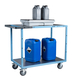 Servante mécano-soudée 2 plateaux 1000x600 mm 250 kg - FIMM - 880702321