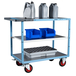 Servante mécano-soudée 3 plateaux 1000x600 mm 400 kg - FIMM - 880702332