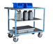 Servante mécano-soudée 3 plateaux tôle galva 1000x600 mm 400 kg - FIMM - 880702342
