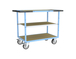Servante mécano-soudée 3 plateaux 1000x600 mm 400 kg - FIMM - 880702642