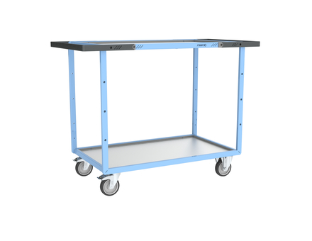 Servante mécano-soudée 2 plateaux 1000x600 mm 250 kg - FIMM - 880702721