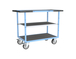 Servante mécano-soudée avec 3 plateaux 1000x600 mm 400 kg - FIMM - 880702842