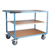 Servante mécano-soudée 3 plateaux 1200x800 mm 400 kg - FIMM - 880703242