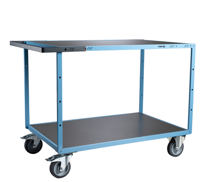 Servante mécano-soudée 2 plateaux 1200x800 mm 400 kg - FIMM - 880703341