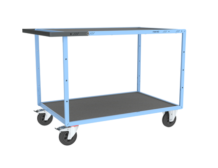 Servante mécano-soudée 2 plateaux 1200x800 mm 400 kg - FIMM - 880703431