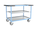 Servante mécano-soudée 3 plateaux 1200x800 mm 400 kg - FIMM - 880703742