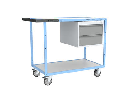 Servante établi équipée 2 tiroirs 250 kg - FIMM - 880707102