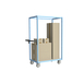 Servante multi-niveaux avec plateau bois 1000x600 mm 250 kg - FIMM - 880725121