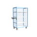 Servante grillagée 3 côtés avec 3 étagères 1000x600 mm 250 kg - FIMM - 880725125