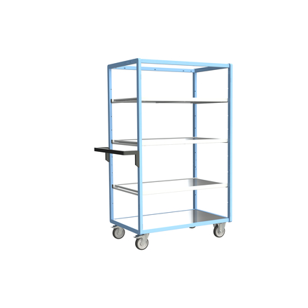 Servante multi-niveaux avec 3 étagères 1000x600 mm 250 kg - FIMM - 880725154