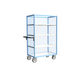 Servante grillagée 3 côtés avec 3 étagères 1000x600 mm 500 kg - FIMM - 880725225