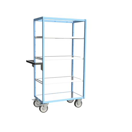 Servante multi-niveaux avec 3 étagères 850x500 mm 500 kg - FIMM - 880725244