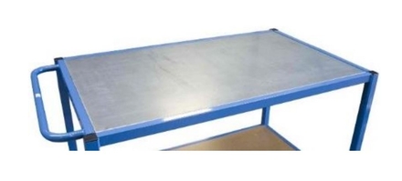 Option plateau tôle galva 1300x800 mm pour servantes - FIMM - 882006148