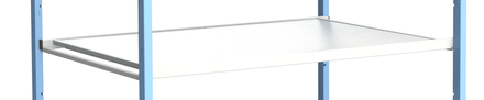 Étagère bois mélaminé 16 mm 1200x800 mm pour servantes grillagées et multi-niveaux - FIMM - 882701003